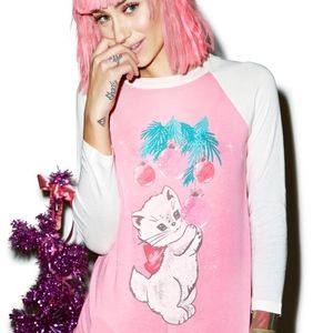 Wildfox Xmas Kitten. Rare WF Piece. Barely worn.